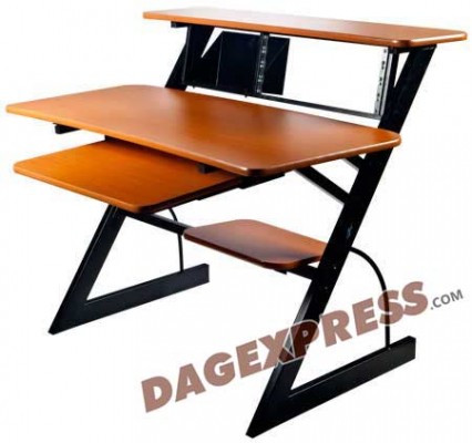 Sd2 Medium Studio Desk Workstation Woodgrain Finish In